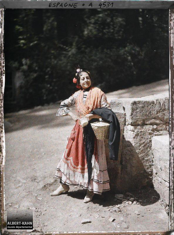 Espagne, Grenade, Une Gitana